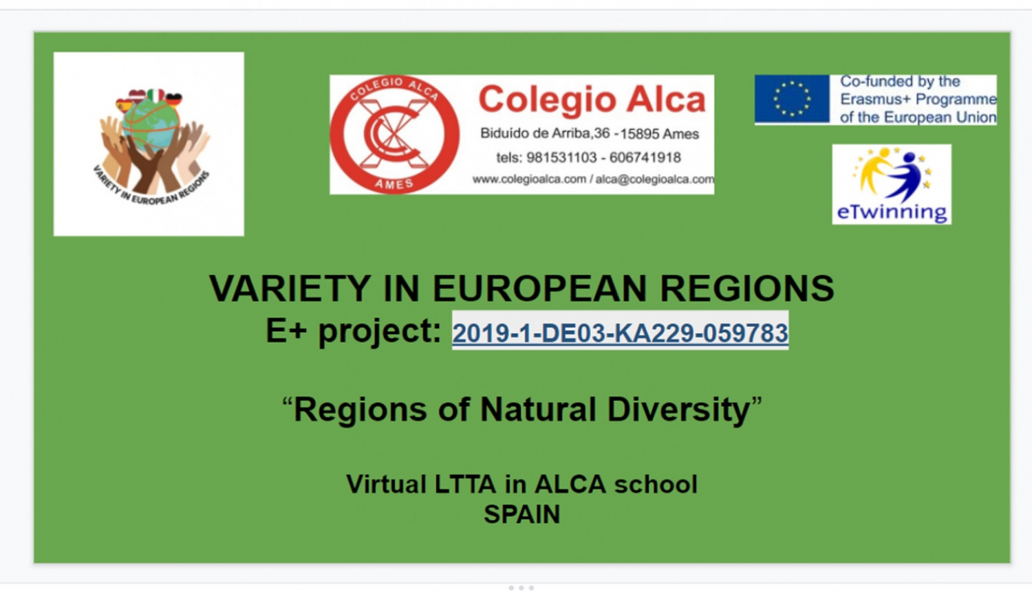Erasmus+ projekts “ Eiropas reģionu daudzveidība” (Nr. 2019-1-DE03-KA229-059783_2)turpinās