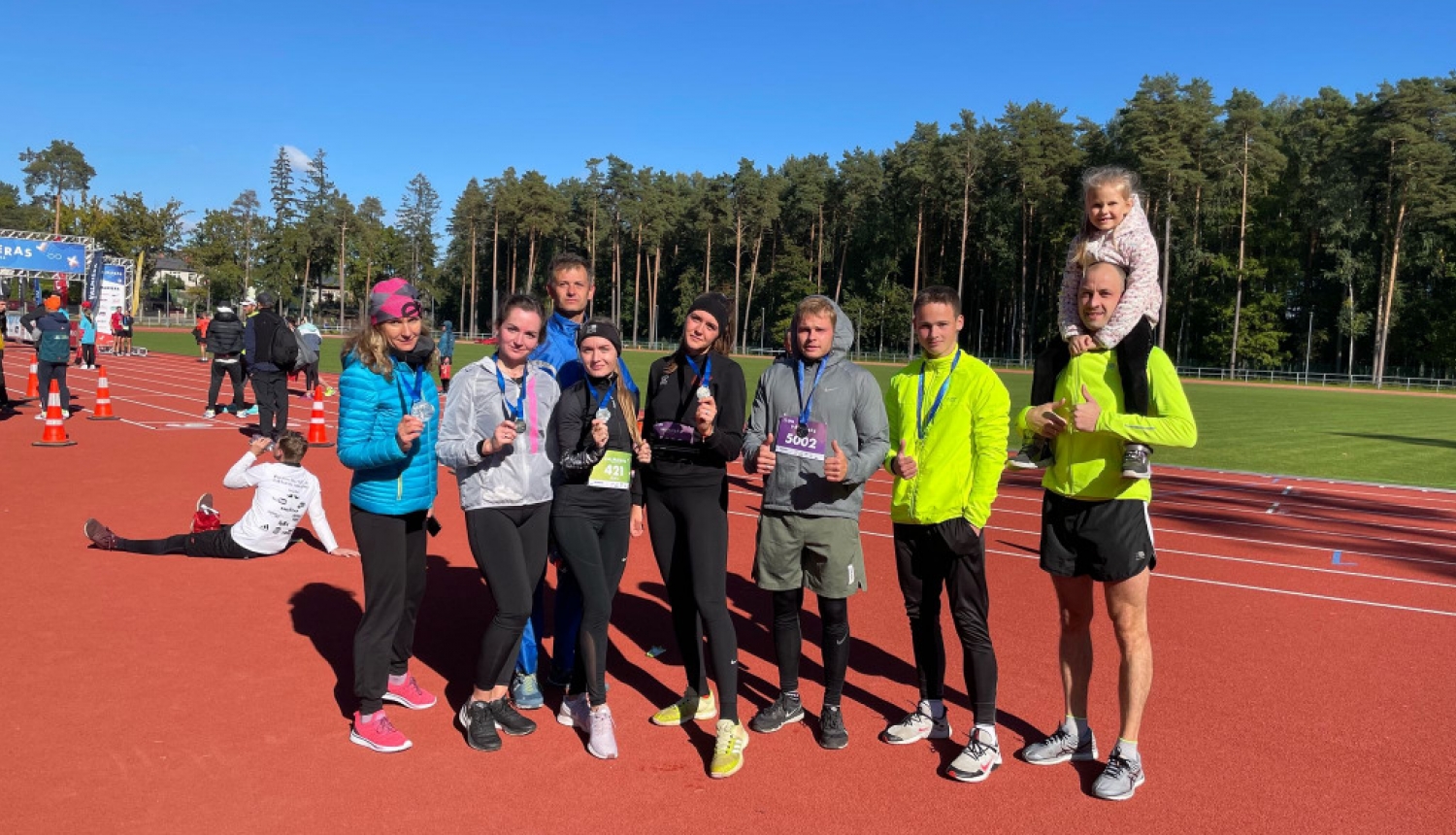 Novadniekiem panākumi skriešanas maratonā “Skrien Latvija”